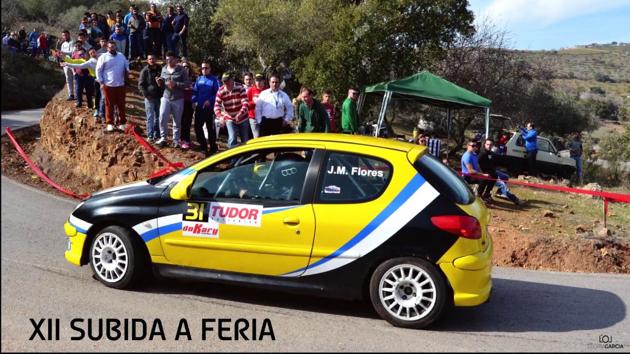 Onboard Juanma Flores | Peugeot 206 XS | Subida a Feria 2018
