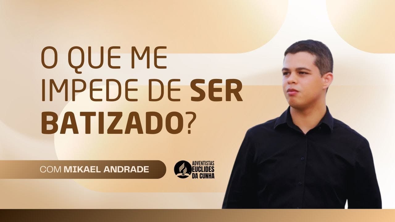 🔴CULTO AO VIVO | O QUE ME IMPEDE DE SER BATIZADO? | MIKAEL ANDRADE | 07/02/2026