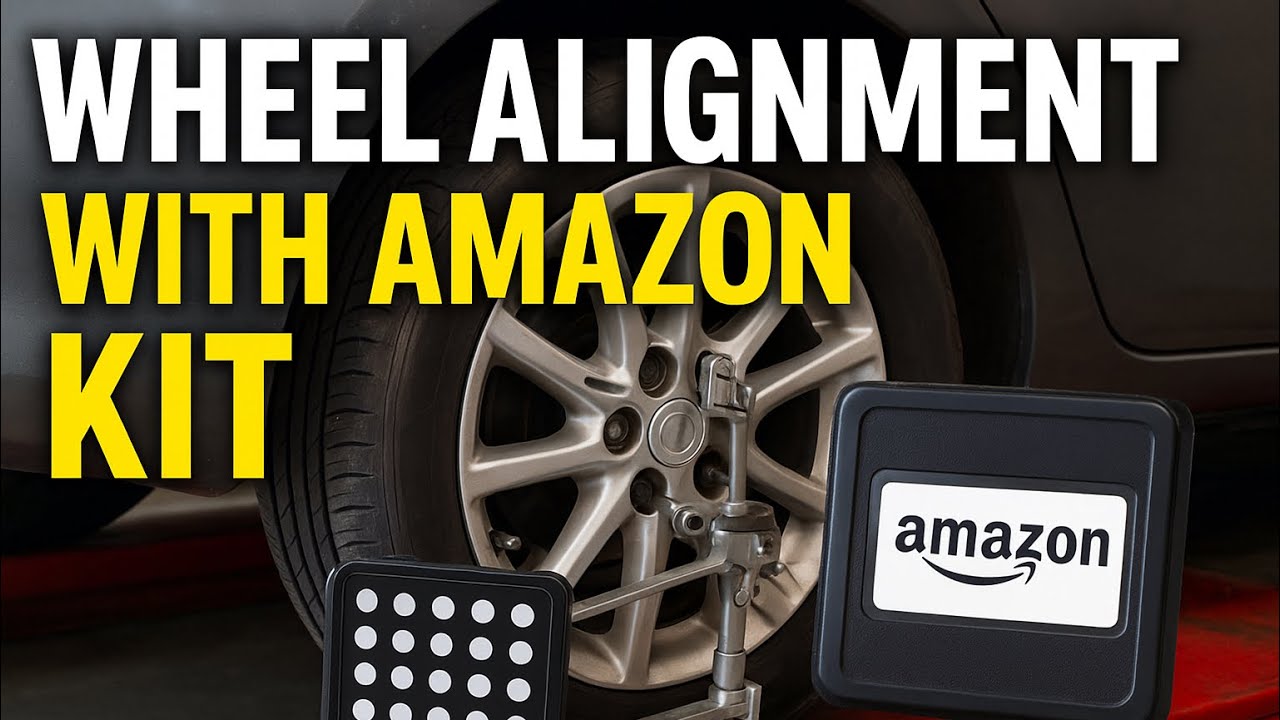 Perfect Wheel Alignment at Home | Amazon Alignment Kit Tutorial