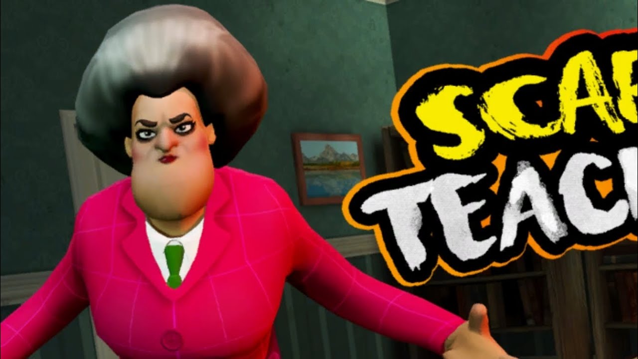 #scary #teacher #trending #game #gaming #play #video #part 14 #hani #prank 