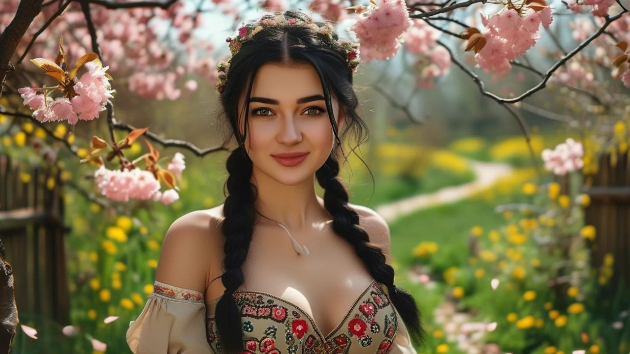 Рости ,рости черемшино  | Українська народна пісня / Ukrainian Folk | AI Version