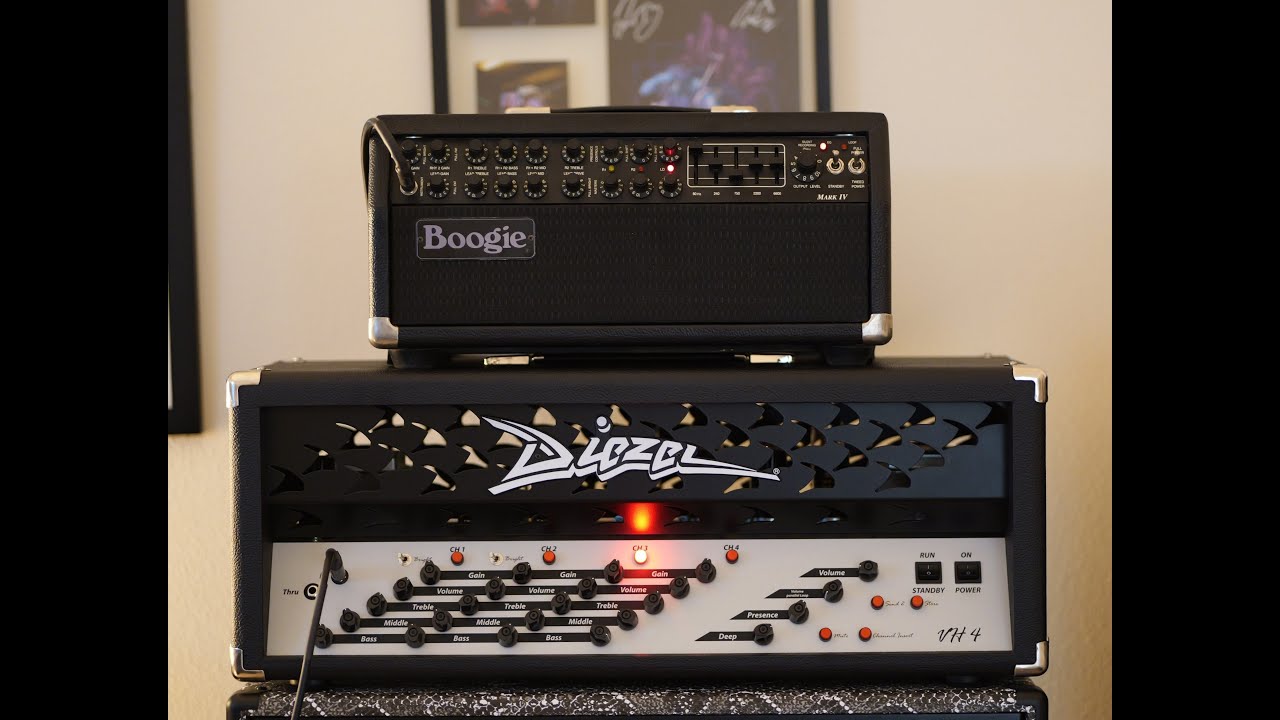 Mesa Mark IV Rev A vs. Diezel VH4 (Drop C Metal Shootout)