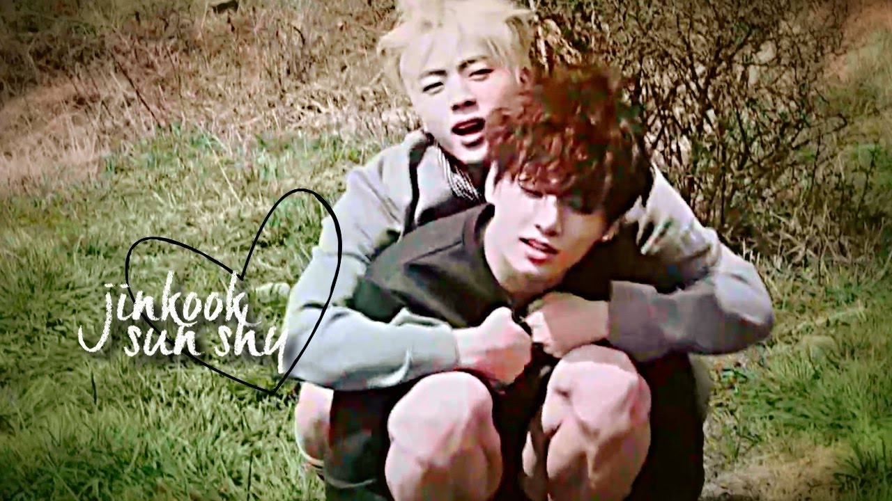 jinkook | sun shy