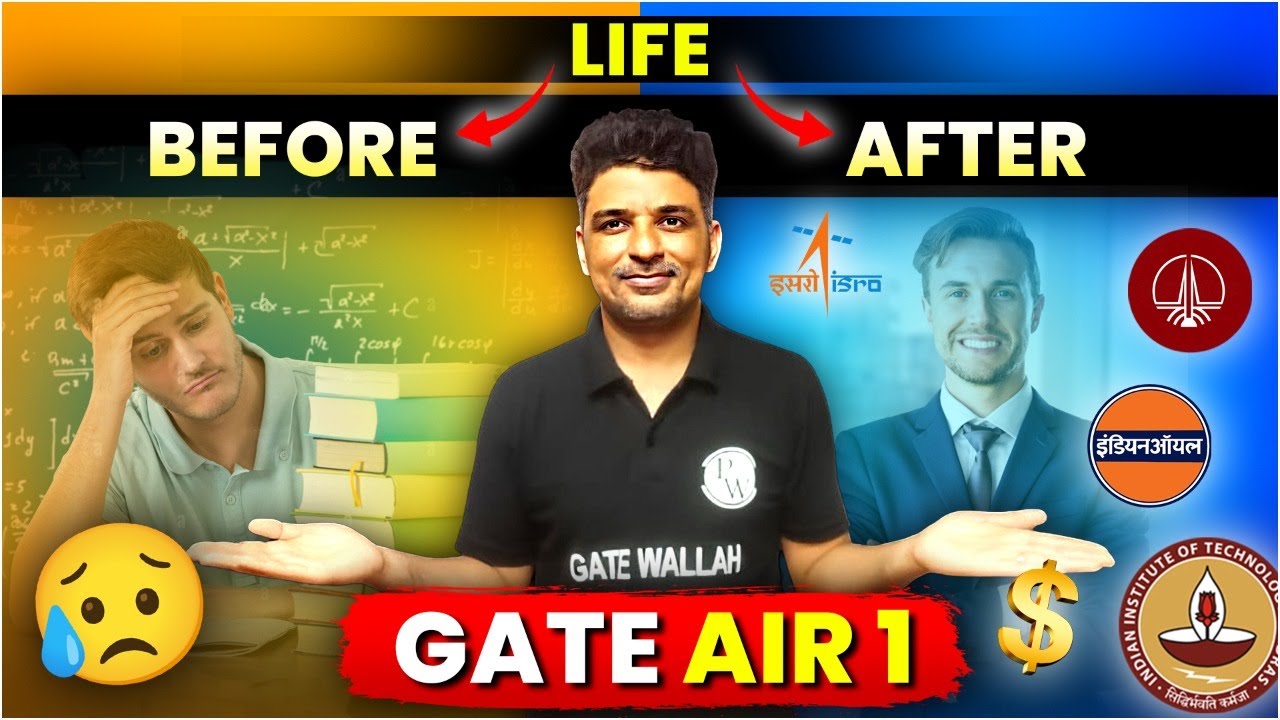 Comparison Of Life Before And After GATE AIR-1
