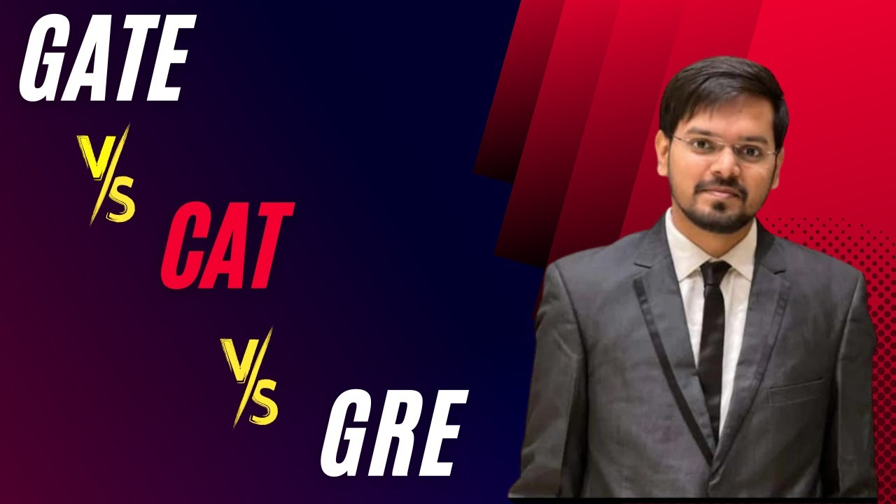 GATE vs CAT vs GRE | Which Exam to choose for Successful Career ?
