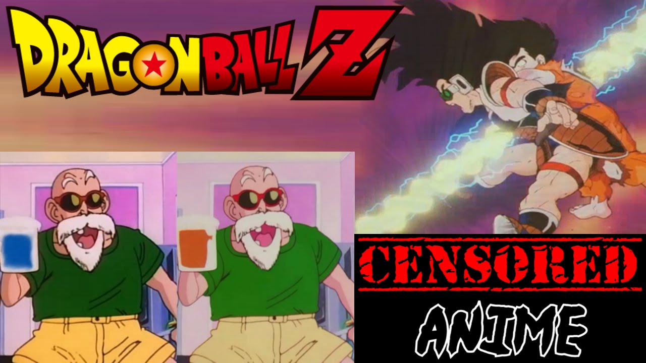 Dragon Ball Z Censorship Ep.  1-4 - Censored Anime Ft. TheBlackLink