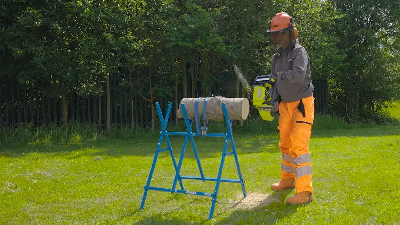 How to safely use a chainsaw with RYOBI&reg;