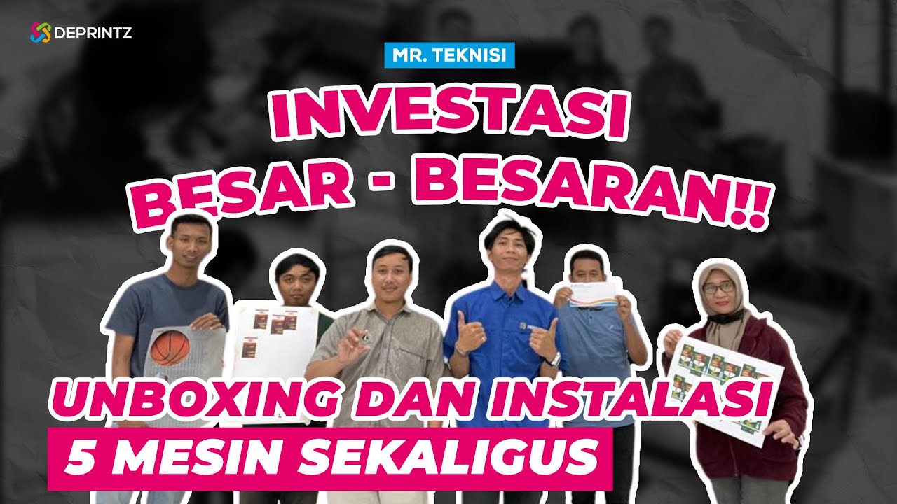 SULTAN! BORONG 5 MESIN SEKALIGUS UNTUK MENJALANKAN INVESTASI BESAR - BESARAN - MR. TEKNISI