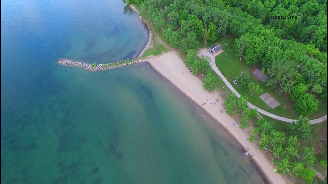 The Most Beautiful View of Lake Simcoe - Sibbald Point Provincial Park 4K UHD