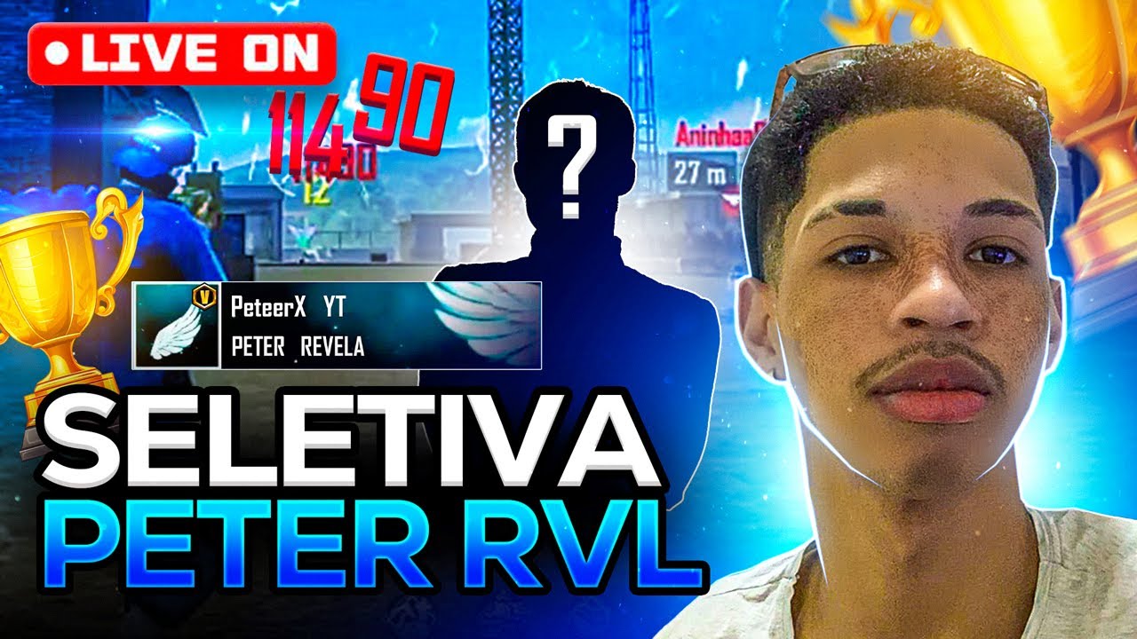 🔥 FREE FIRE AO VIVO - PETEERX 🔥 PETEER REVELA 🔥 4x4 e 6X6 COM INSCRITOS 🔥 SALA PERSONALIZADA 🔥 #30k