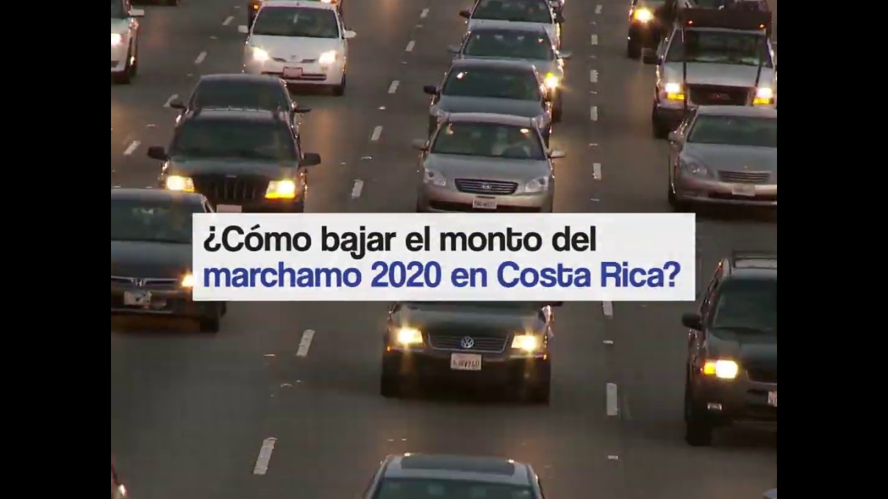 &iquest;C&oacute;mo bajar el monto del marchamo en Costa Rica?