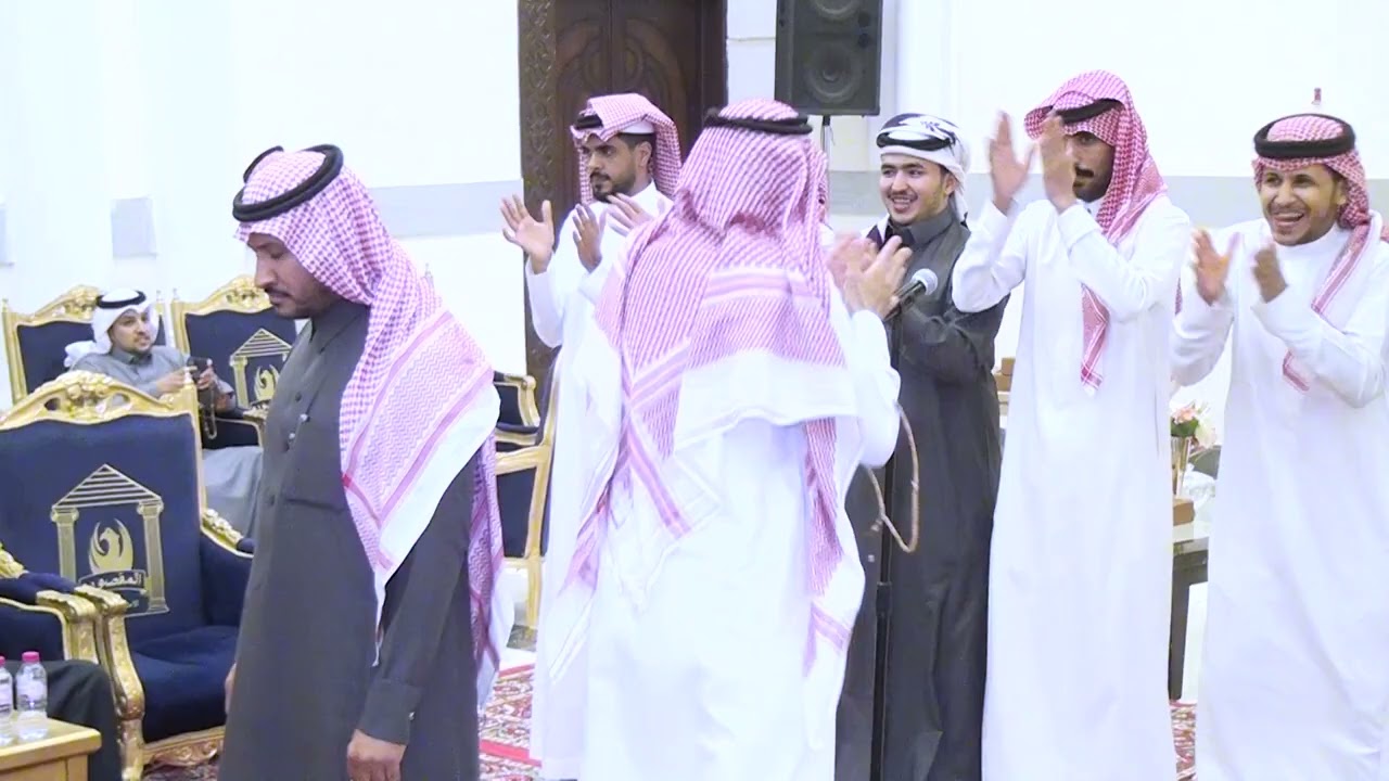 طاروق رباعي راشدالسحيمي  وسليمان القصيري وتركي السلمي وابوزيد العبيوي في حفل زواج محمد فهد  الديري