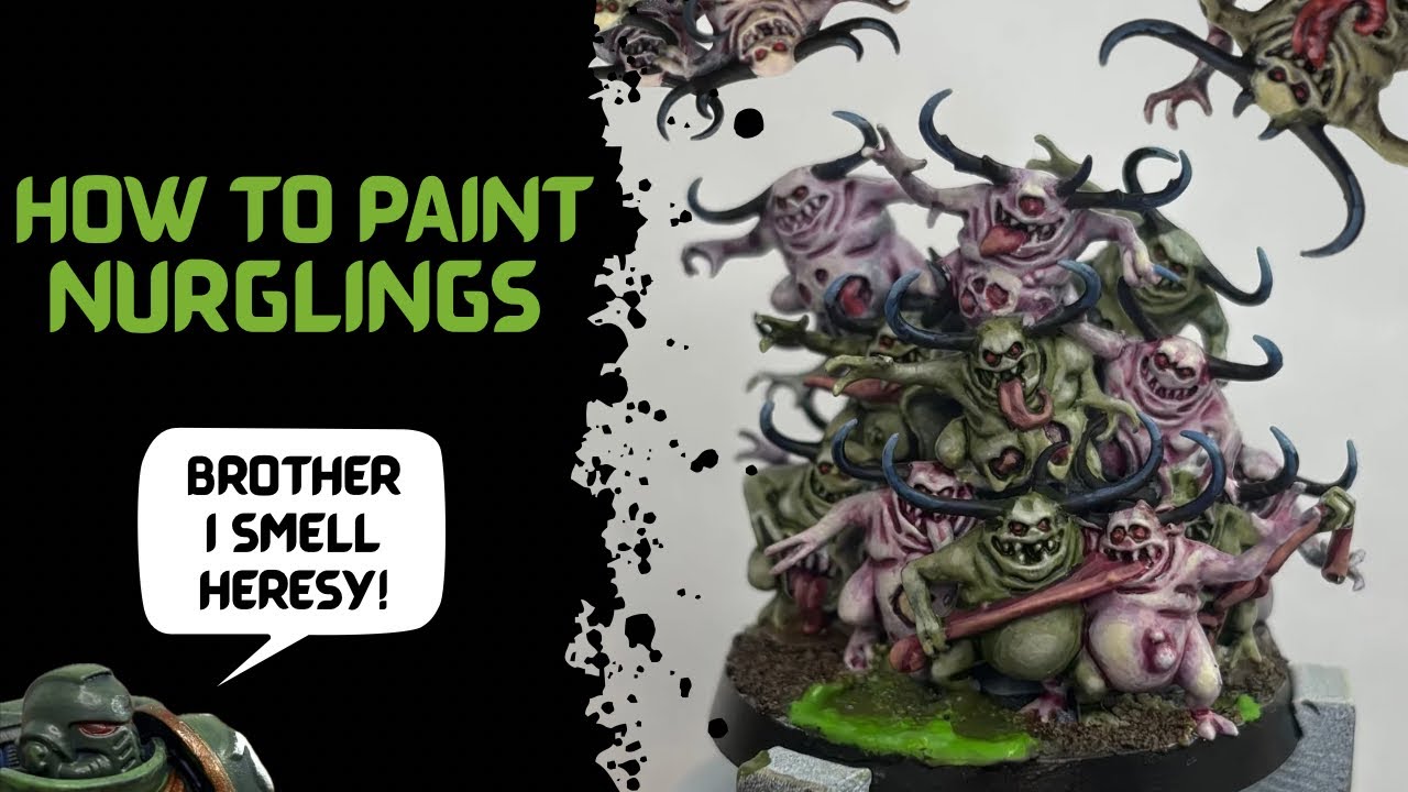 HOW TO PAINT: NURGLINGS