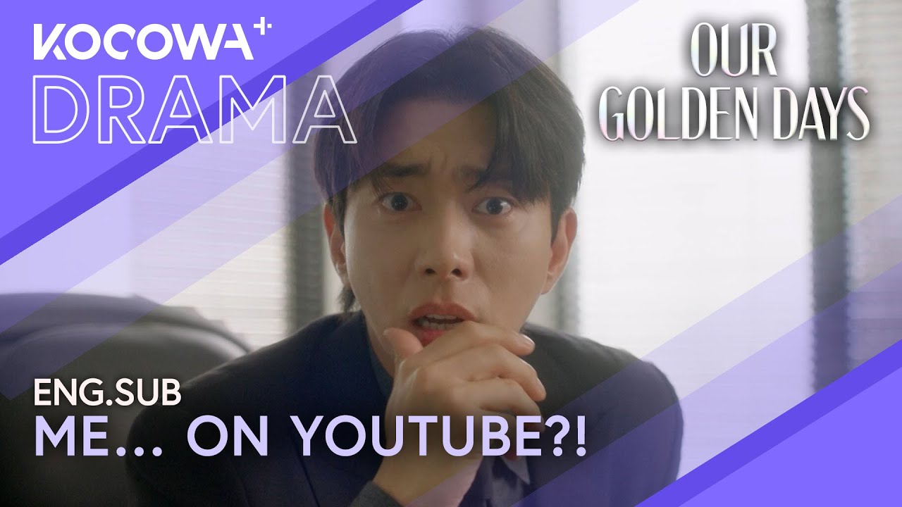 Me… On YouTube?! Someone At Work Recognized Me 😱📹 | Our Golden Days EP08 | KOCOWA+