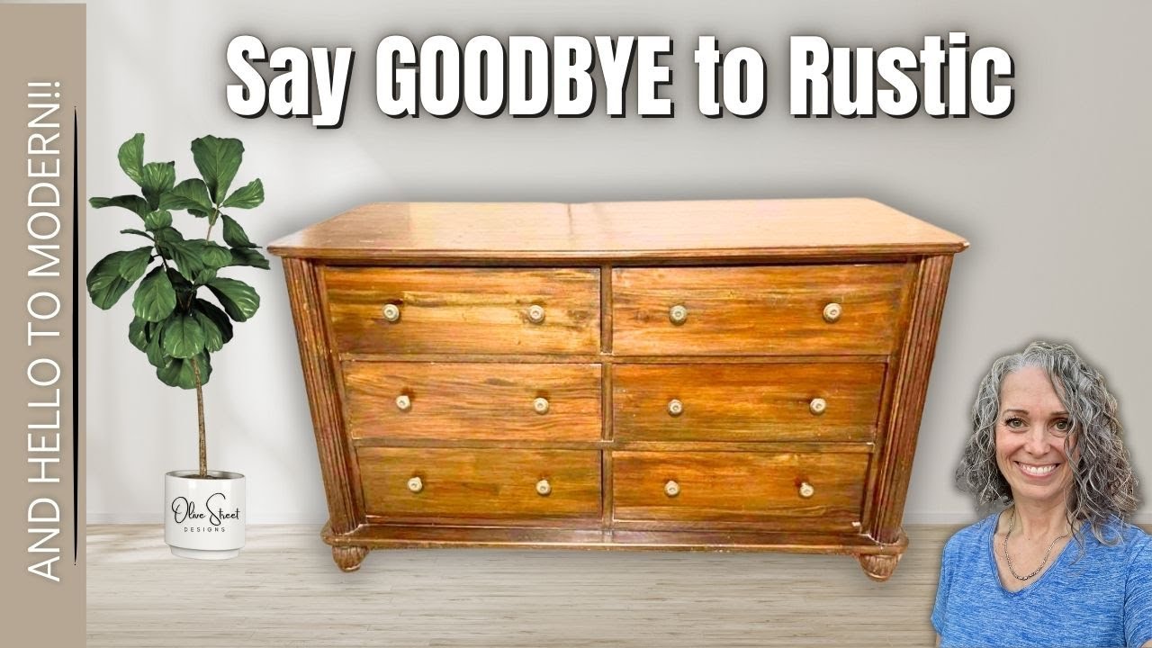A Rustic to Modern Makeover