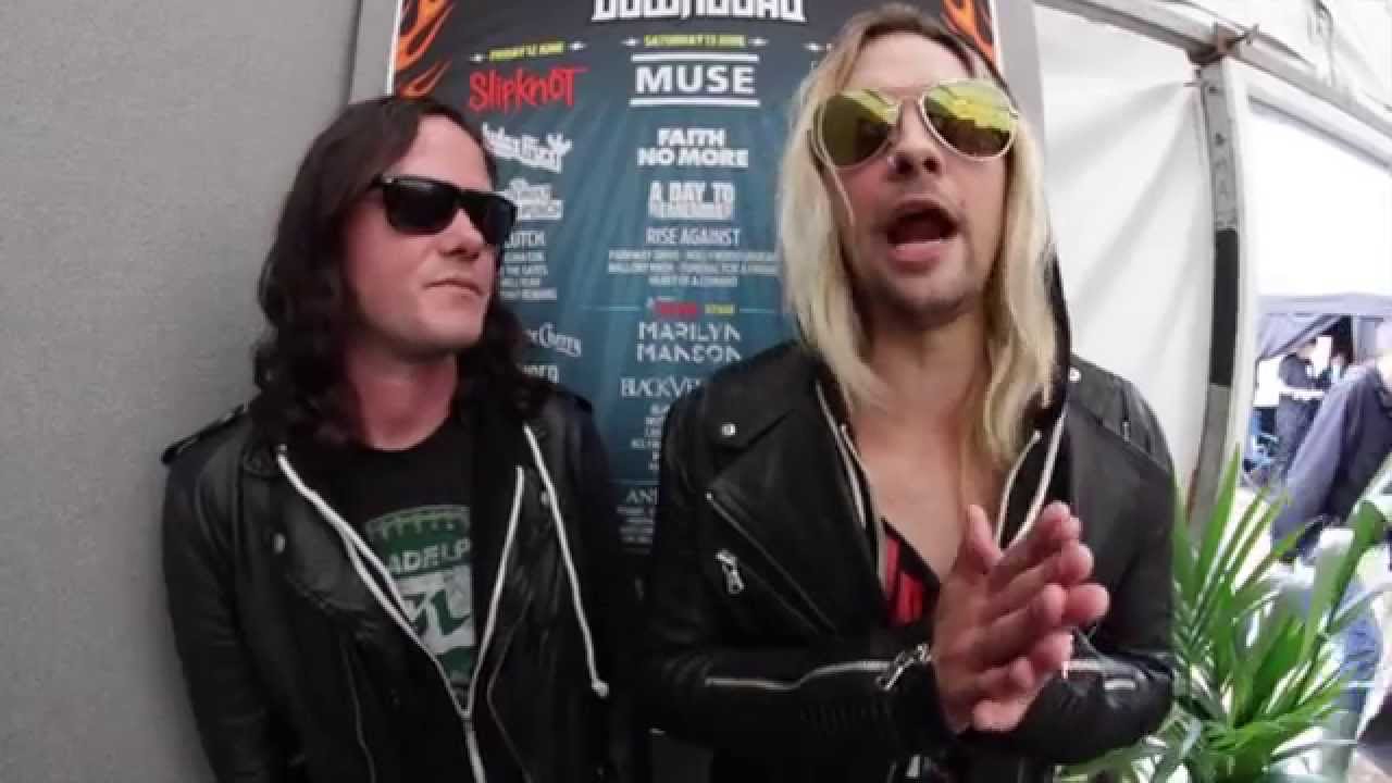 We Are Harlot Backstage At Download Festival!
