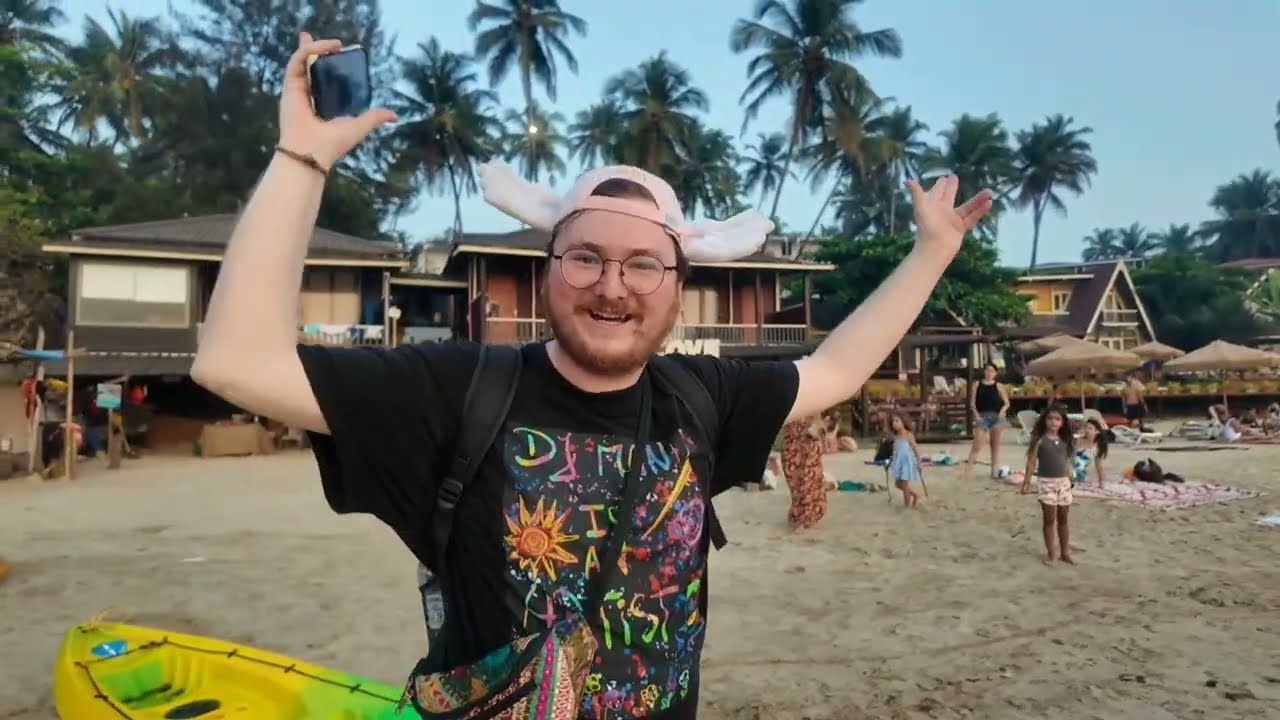 #2 Indie Goa Palolem Beach / lecimy na zachód słońca.
