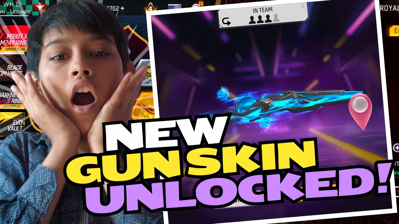 MY NEW M1887 GUN SKIN UNLOCK FREE MEIN DO SHOTGUN MIL GAYA #viral @SKSTARFF07