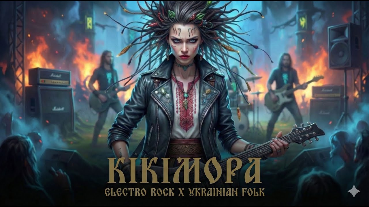 MetalxRock Lab#2 - Кікімора 💔 | Electro-Rock x Ukrainian Folk (Official Video)