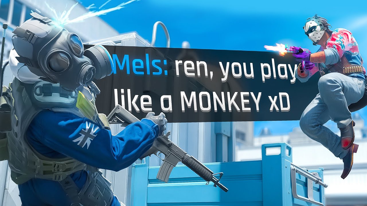 My aggressive playstyle made him RAGE...
