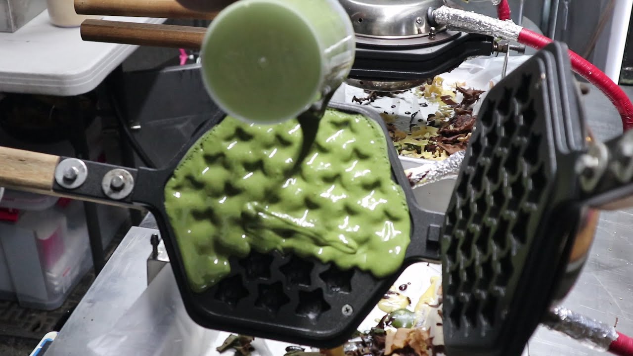 脆口柔軟的雞蛋仔在台灣/Crisp and soft egg waffles in Taiwan │Taiwan Street Food