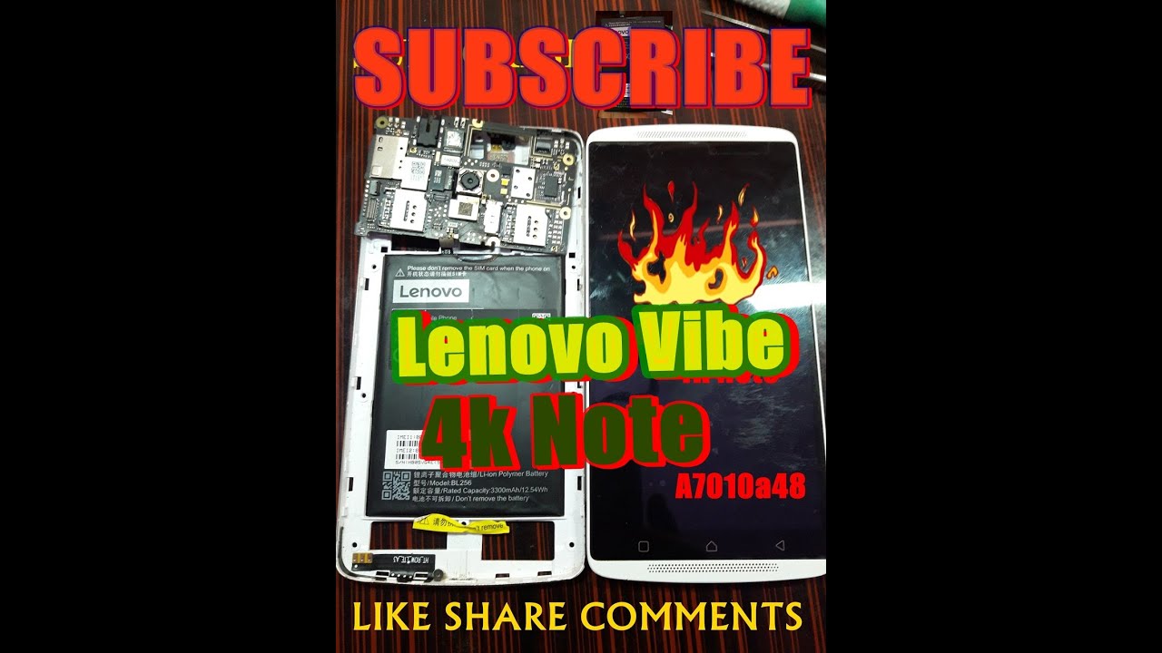 How to Disassembly Lenovo K4 Note - A7010a48
