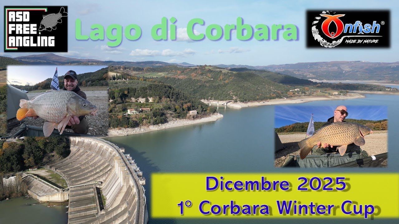 Carpfishing Corbara, Inverno 2025