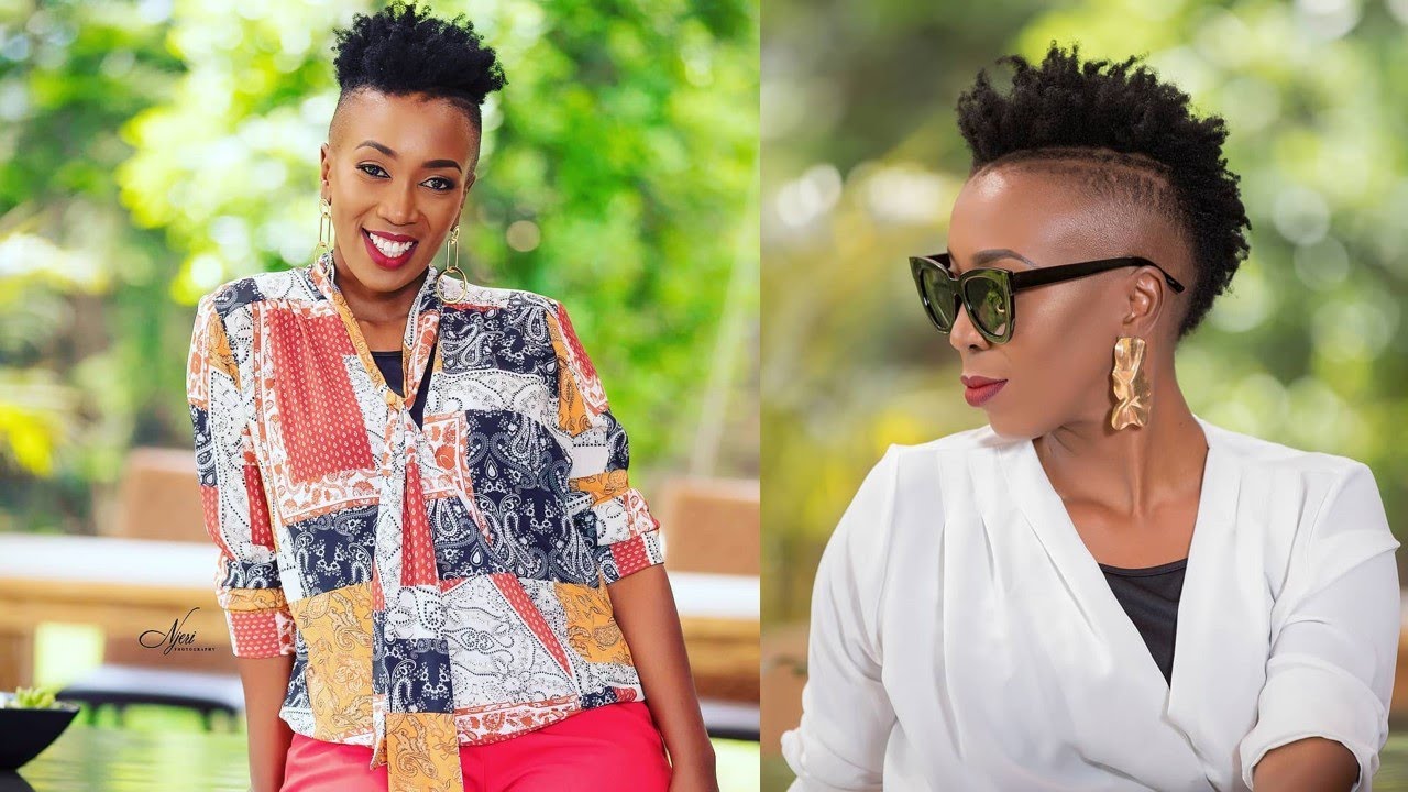 WAHU KAGWI ROCKING IN HER SHORT CLASSY HAIRCUT