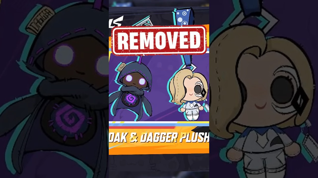 CLOAK & DAGGER PLUSH REMOVED FROM MARVEL RIVALS STORE