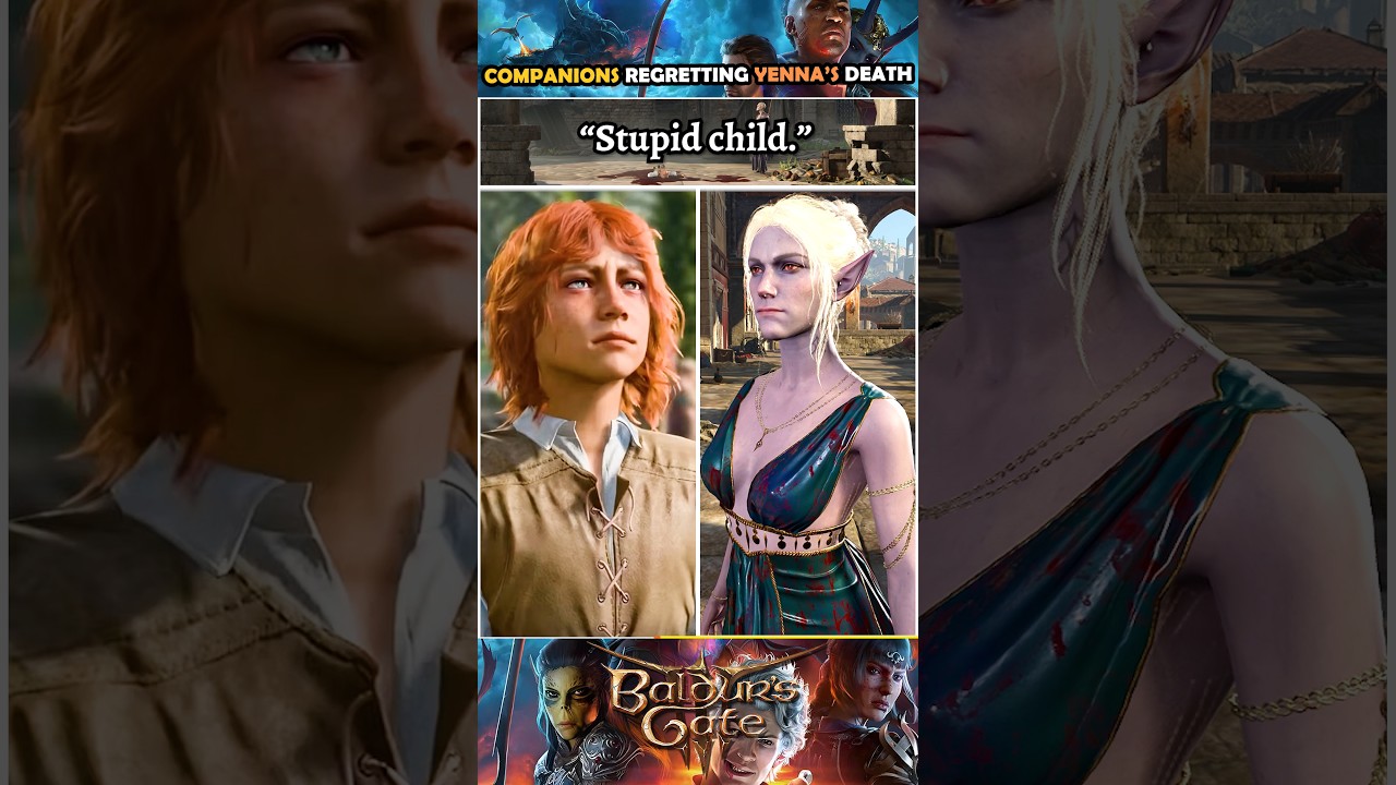 Yenna's death &mdash; rare companion reactions | Baldur's Gate 3