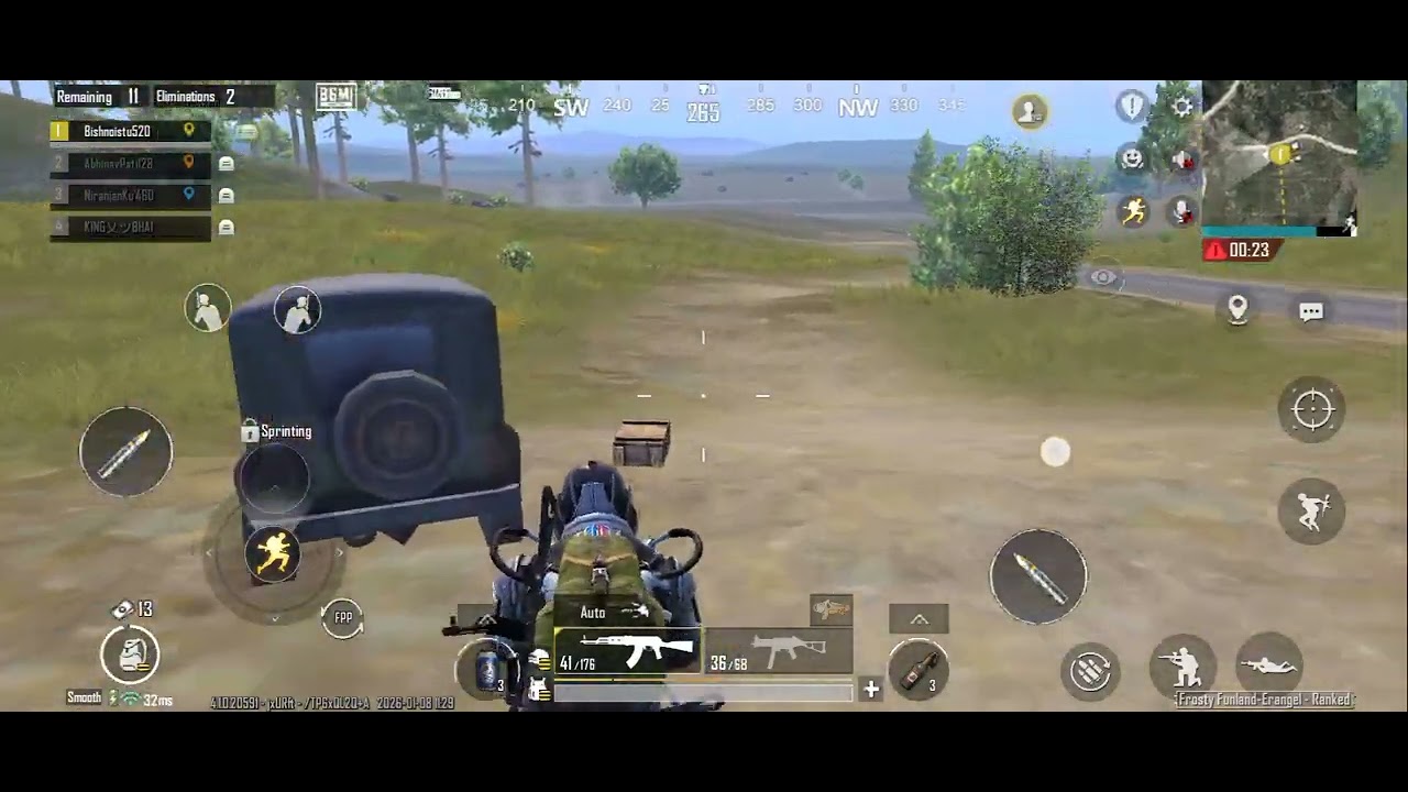 Bgmi New Update 4.1 Pubg Gameplay Free Fire Game Suri Gaming 🎮🎯💫