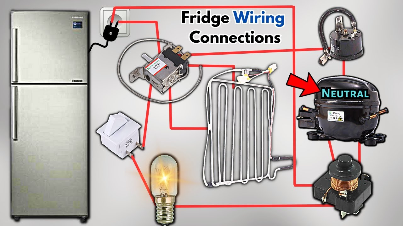 Fridge Wiring Connection Explained : Understand with Diagram