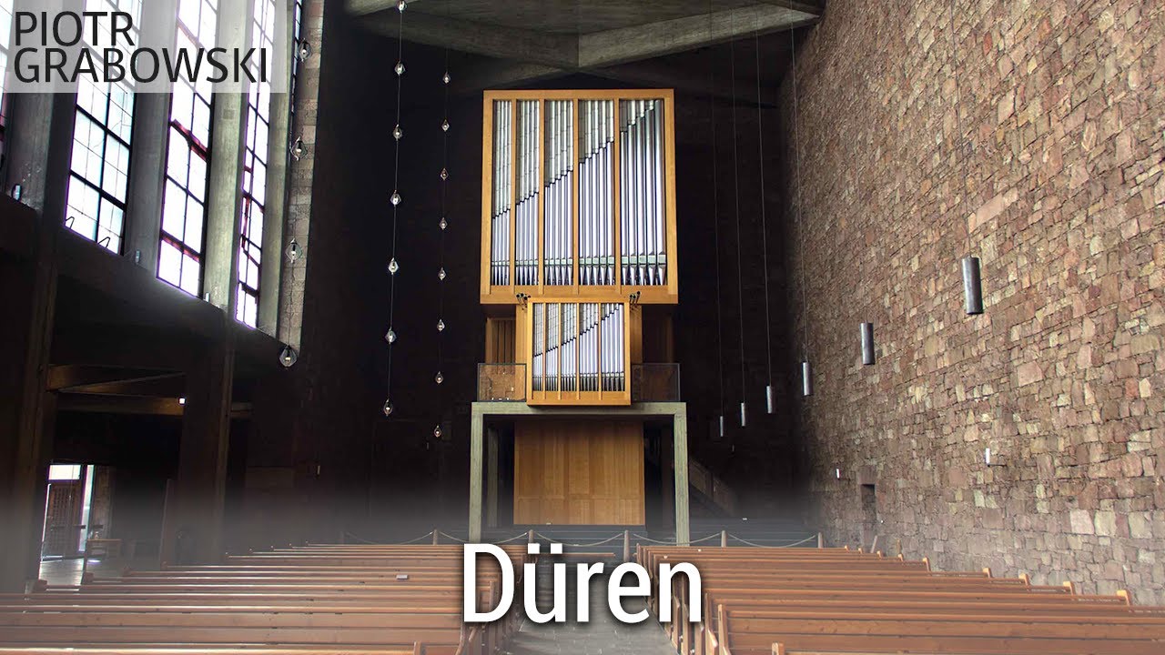 Düren - Pipe organ sample set for Hauptwerk