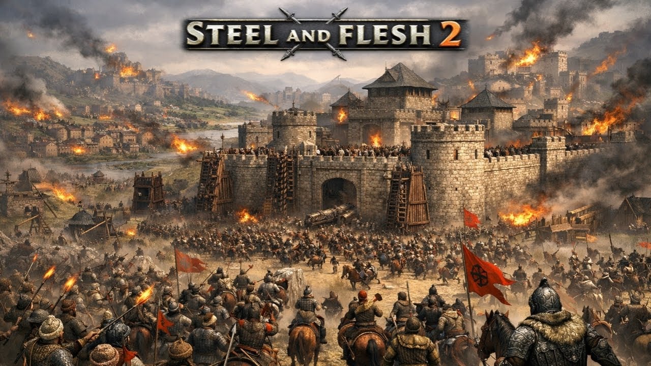 31#سلسلة|steel and flesh 2|الهجوم الكاسح على الروم 🔥🔥🔥🔥