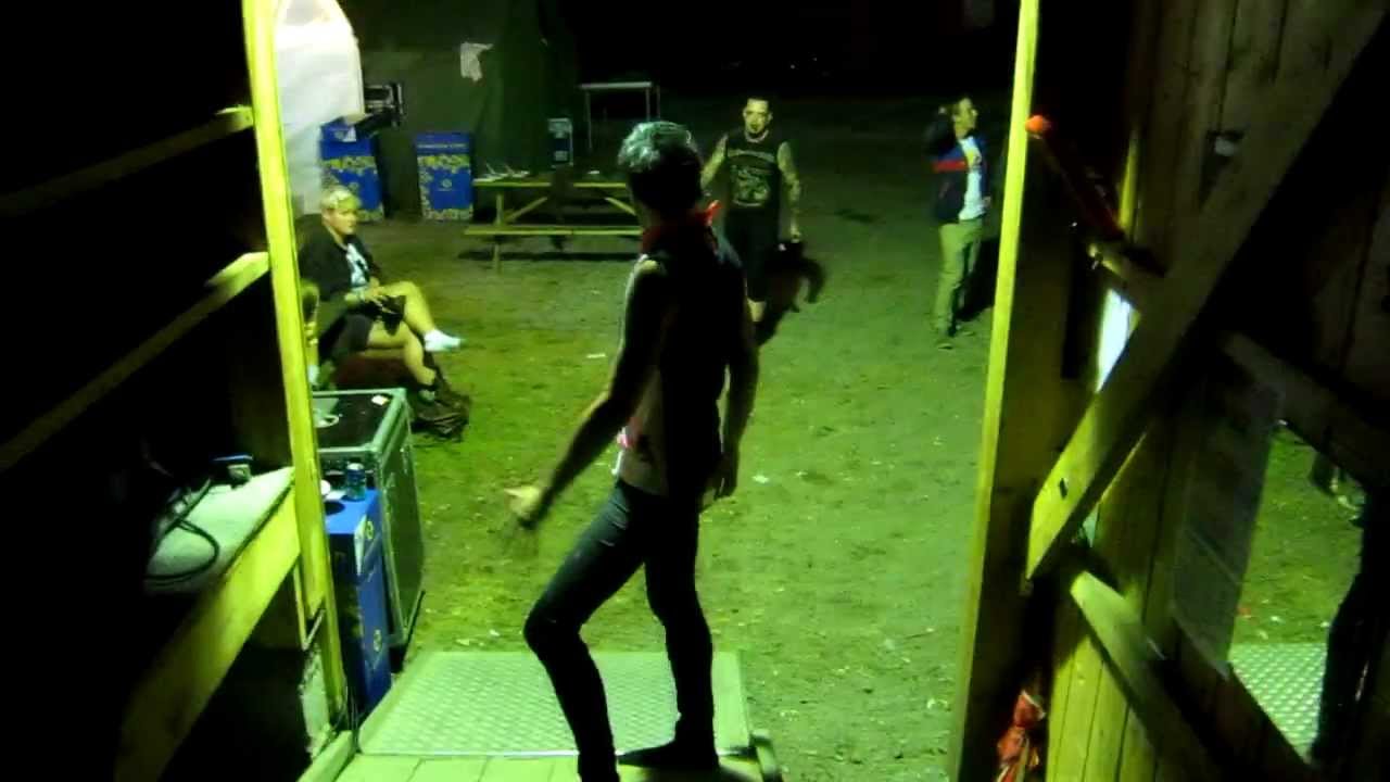 COMBICHRIST take the stage at EMMABODA festival in sweden.  and break... everything.
