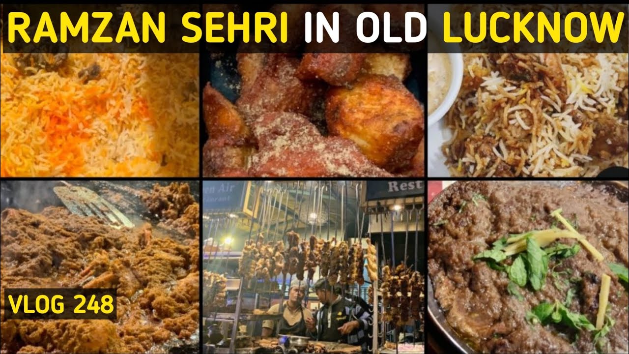 Ramzan Sehri In Old Lucknow | Food Walk Vlog | #ramzan #ramadan #sehrivlog
