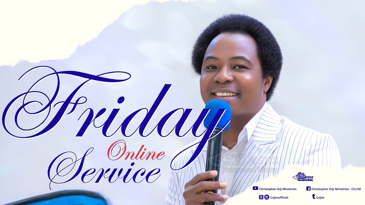 COJIM Friday Online 🔴 Service With God, Jesus Christ And The Holy Spirit #cojim 20-2-2026
