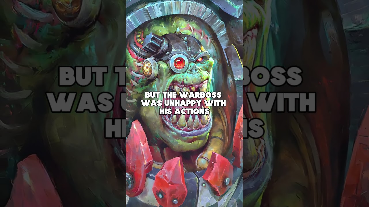 Is Ghazghkull Almost A Krork Now? #warhammer #warhammer40k #lore #explained