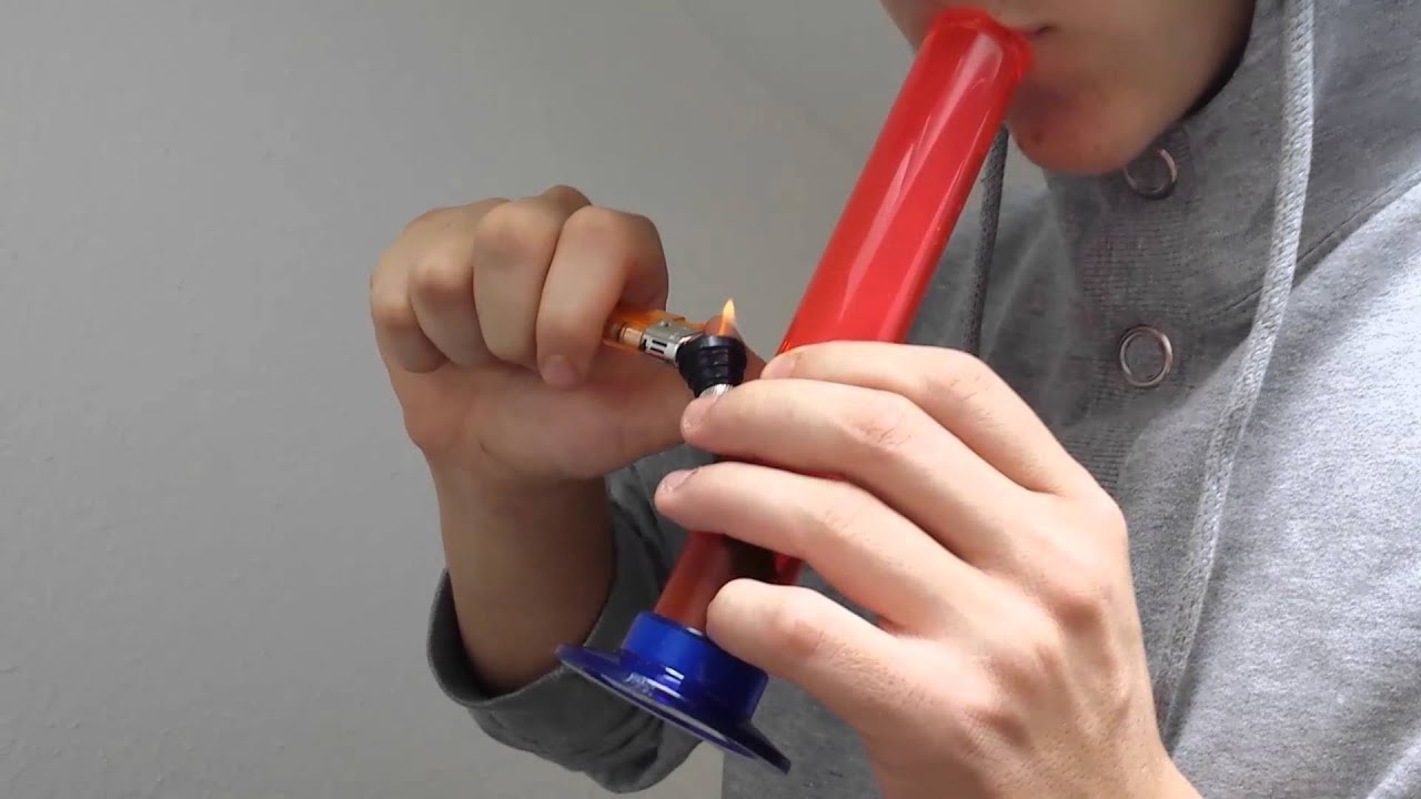 22cm Acryl Zylinderbong von Smoketown.de
