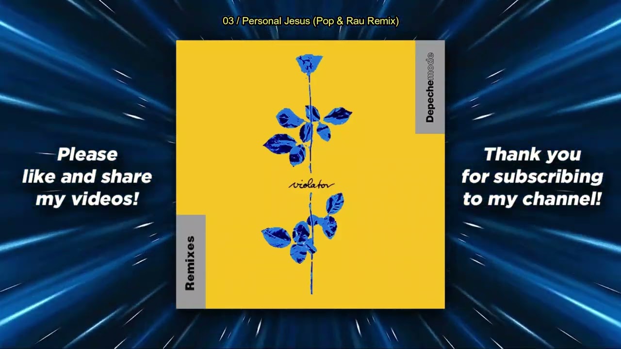 DEPECHE MODE - Violator REMIXES #martingore #davegahan #dm #violator #bestof #personaljesus