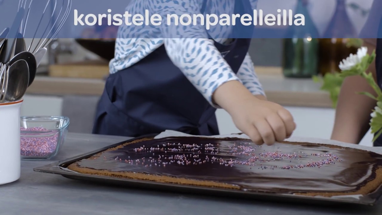 Näin leivot mokkapalat lasten kanssa • Valio reseptit