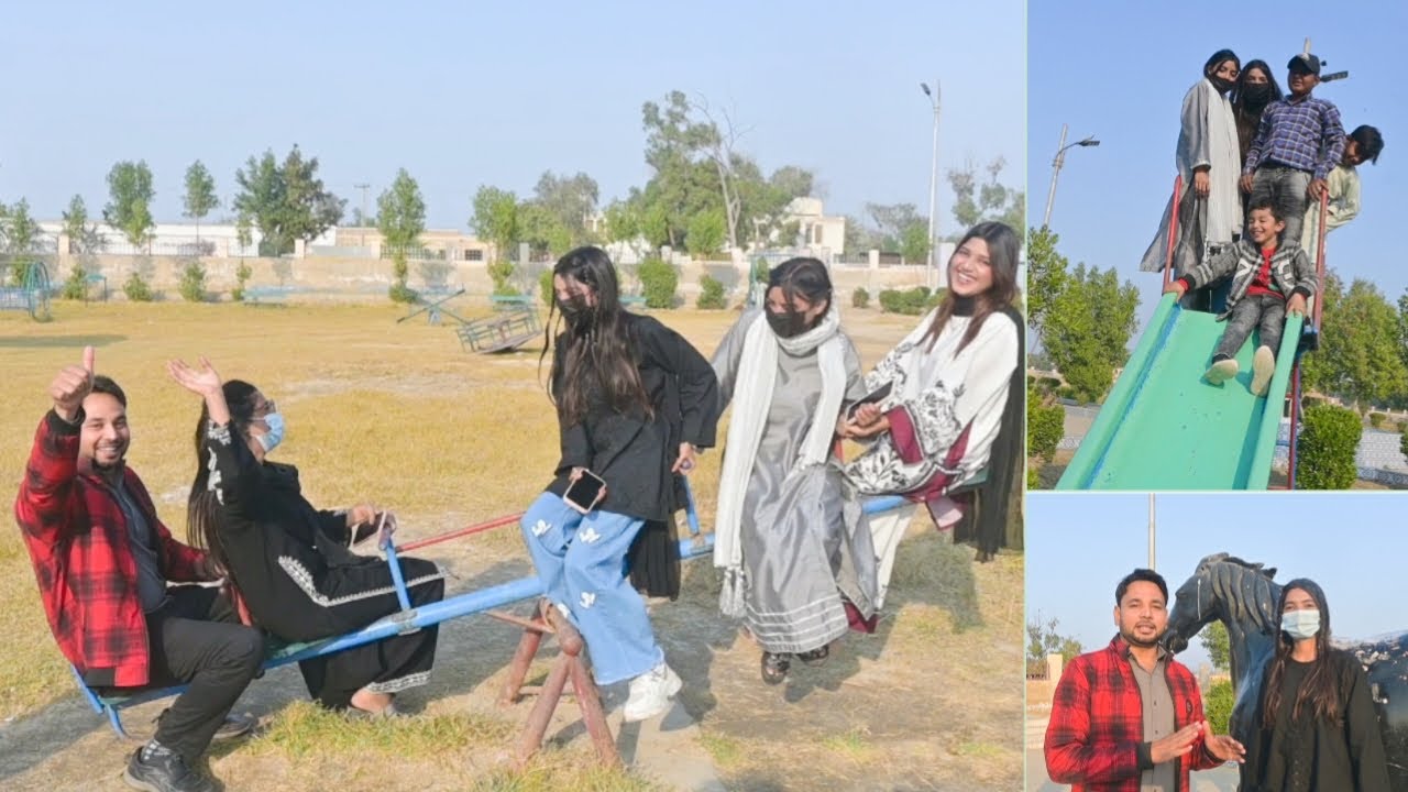 AJ hum ne kiy park me challenge | park vlog | family vlog by Moosa Bhai