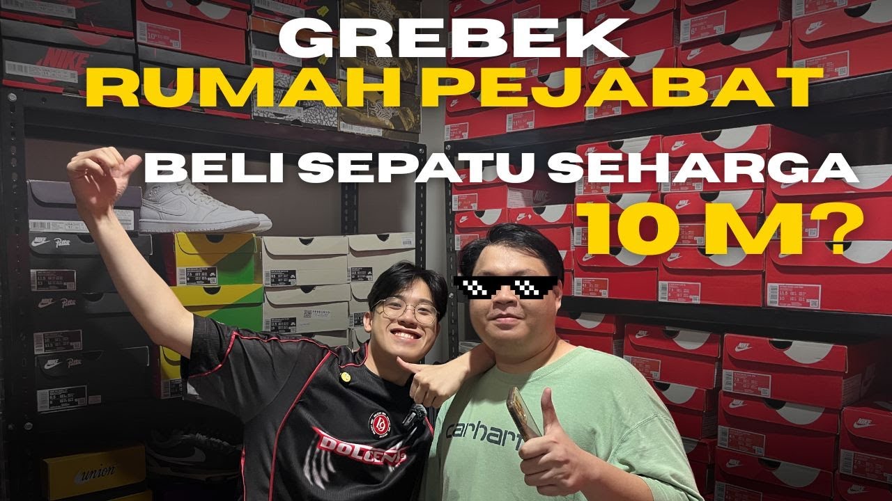 Grebek Rumah Pejabat. Beli Koleksi Sepatu Seharga 10M?