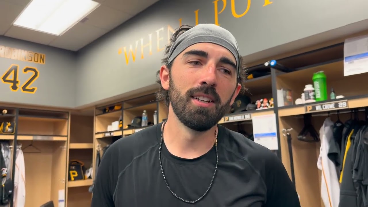 Colin Holderman of Pirates explains adding a 'sweeper'