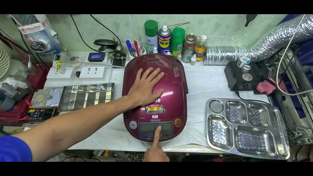 Nhận Sửa Nồi Cơm IH  ZOJIRUSHI NP-SC10  Khách Nói Nấu Cơm Rất Ngon Nhưng Để Qua Đêm Cơm Bị Thiu !
