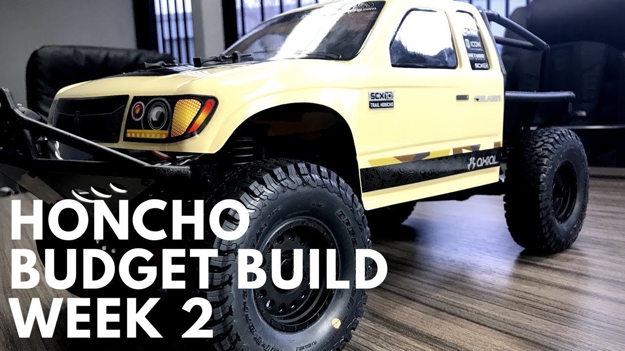 Axial SCX10-2 Trail Honcho $50 Budget Build - Week 2 - Tires & Tips