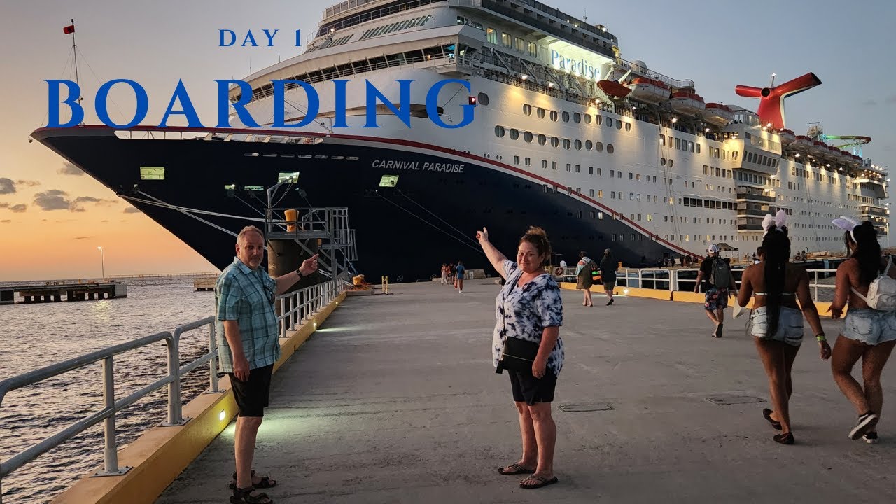 CARNIVAL PARADISE | BOARDING AND CABIN REVIEW | DAY 1