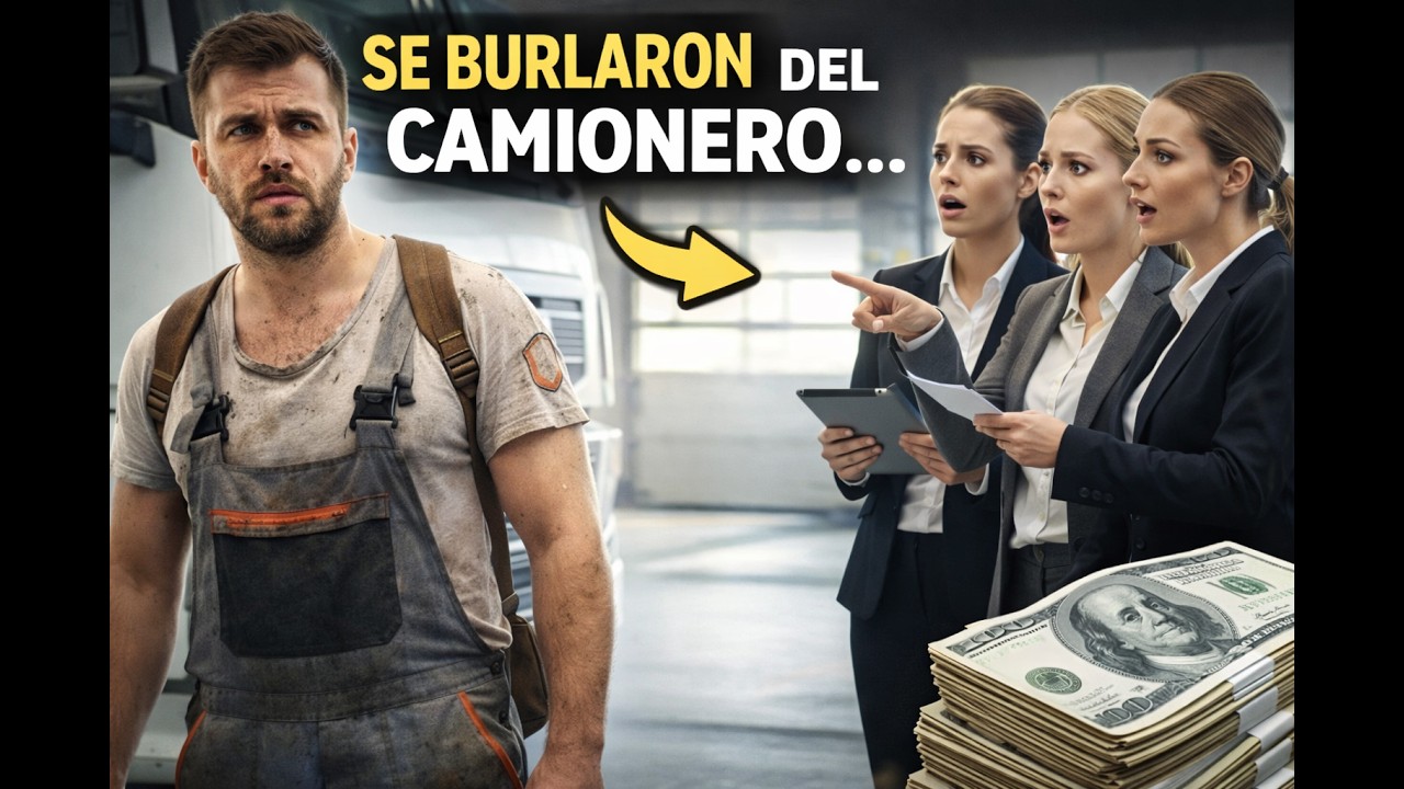 Se Burlaron del Camionero Sucio… Hasta Descubrir que Era el Dueño de Toda la Empresa
