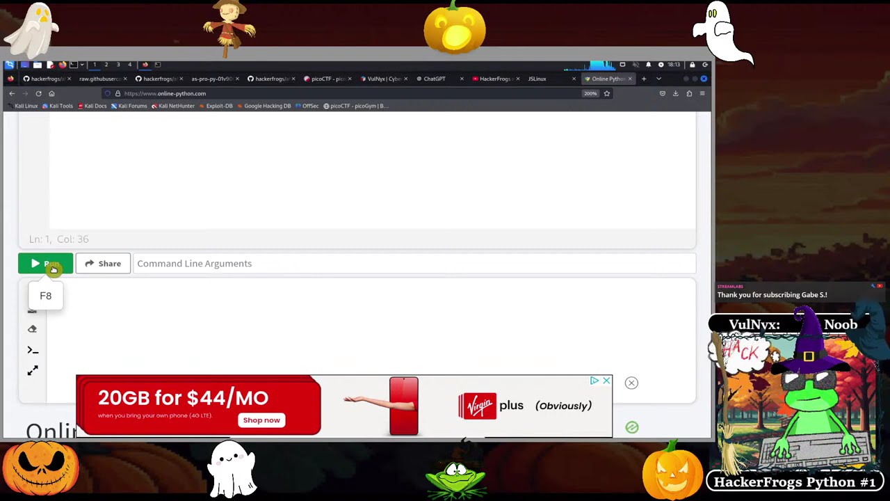 HackerFrogs x BGH - Python Basics #1 - Then... - HF x BGH x WSC (Adult) - Python #4