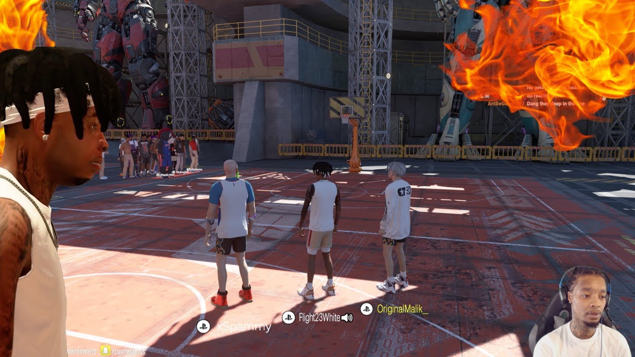 Flight has ULTIMATE CRASHOUT after running into Menaces while playing W/ 99 Ovrs NBA 2K25!